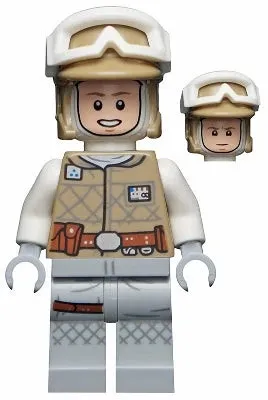 LEGO® Minifigure Star Wars sw1143 Luke Skywalker (Hoth Balaclava Head)