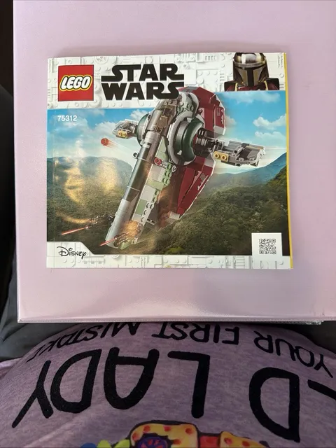 Star Wars Lego Boba Fett's Starship (75312) Instruction Manual ONLY