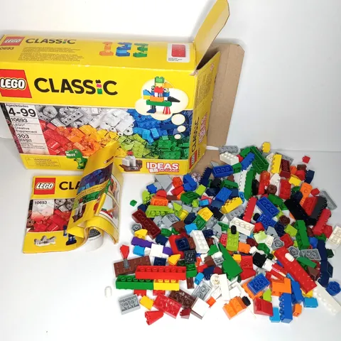 LEGO Classic 10693 Incomplete Set w/ Box & Booklet –Near Complete – 12 oz Bricks