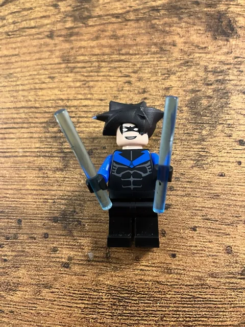 LEGO 2006 Custom UV Nightwing Minifigure