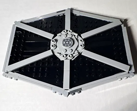 LEGO 2021 Star Wars TIE Fighter 75300 Set Wing Panel Black & Gray Aircraft Part