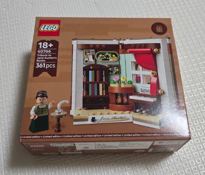 Lego 40766 Tribute To Jane Austen's Books -IN HAND 361Piece Display Diorama Kit