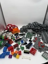 LEGO DUPLO Thomas Train & Friends Extra Parts Pieces Cars Track Lot of 105Pieces