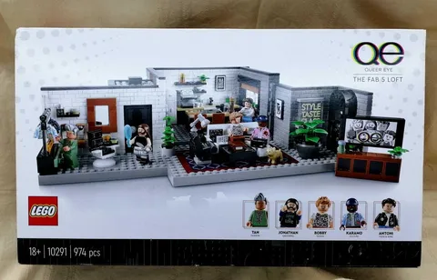 LEGO Bricks 10291 Quia Eye Fab 5 Loft Used