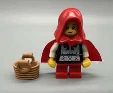Lego Grandma Visitor Minifigure Collectible Series 7 CMF Complete Little Red