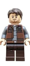 New LEGO Star Wars Cassian Andor Reddish Brown Vest Minifigure sw1410 From 75399