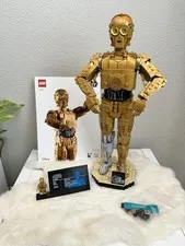 LEGO STAR WARS C-3PO SET (75398)-complete With Manual,MiniFigure, Display Plaque