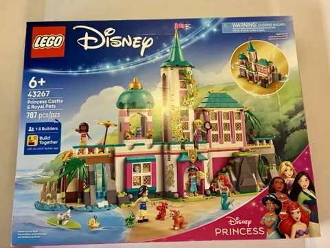 LEGO Disney Princess 43267 Princess Castle & Royal Pets 787 Pieces New