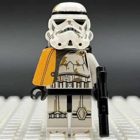 Lego Star Wars Minifigure Sandtrooper Yellow/Orange Pauldron 9490 sw0364