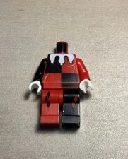 LEGO Batman: Harley Quinn- White Hands 2008 (bat026) LEGS AND TORSO ONLY