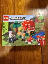 LEGO Minecraft 21179 The Mushroom House - NEW SEALED.  Retired Set
