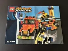LEGO 6739 Truck & Stunt Trikes Instruction Manual ONLY No Bricks Xtreme Stunts