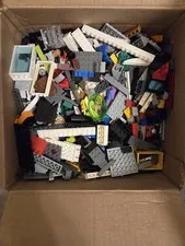 LEGO 10 Pound BULK lot Of Parts And Pieces With Minifigures And Minifigure Parts