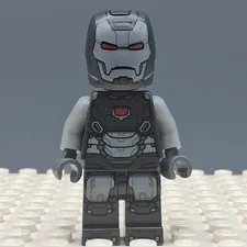 Lego Super Heroes War Machine - Pearl Dark Gray Minifigure sh0944