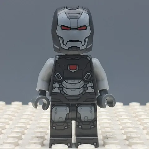 Lego Super Heroes War Machine - Pearl Dark Gray Minifigure sh0944