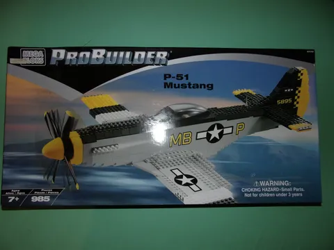 MEGA BLOKS PROBUILDER P-51 MUSTANG 9772 NEW and RARE
