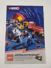 Rare Advertising Flyer Advertising Sheet LEGO City City Train Train #2 1991