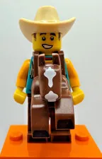 LEGO 71021 CMF Series 18 Cowboy Costume Guy Minifigure col18-15 Complete New