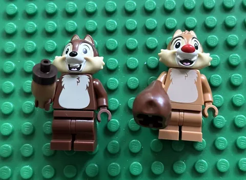 Lego Disney Series 2 Chip And Dale Minifigure Lot Of 2 71024