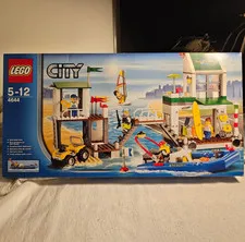 LEGO City Habour Set 4644 Marina BRAND NEW NISB RARE Boat Fisherman Surfer
