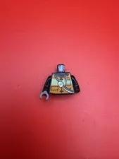 LEGO 973pb1303c01 Fire Reflective Stripe Vest W/ Pockets - INCOMPLETE