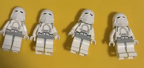 Lego Star Wars Snowtrooper  Hoth Stormtrooper SW0115 Set Of 4 Minifigures