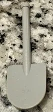 Lego Duplo Grey Shovel Tool Straight Farm Construction Digging Builder Block