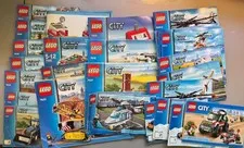 Lot of 23 LEGO City Instructions