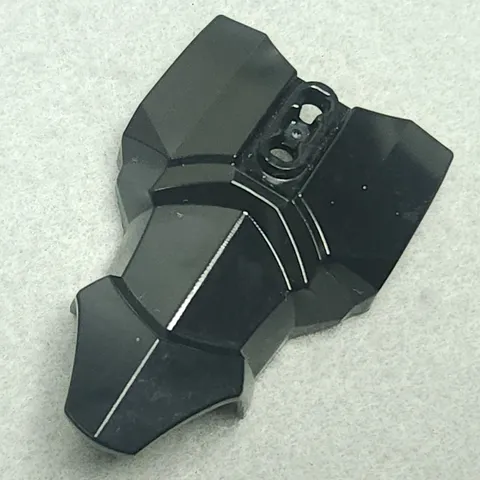 LEGO 90652 Torso Armor with 2 Chest Holes Large Figure Black x1 Genuine