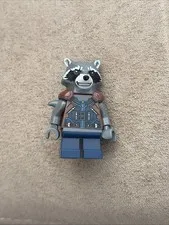 LEGO ROCKET RACCOON MINIFIGURE GUARDIANS OF THE GALAXY SUPER HERO FIGURE