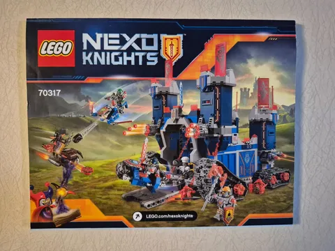 LEGO Nexo Knights The Fortrex MANUAL ONLY, No Bricks
