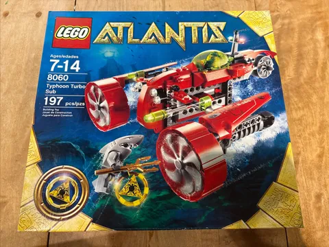 LEGO Atlantis: Typhoon Turbo Sub (8060) - BRAND NEW SEALED