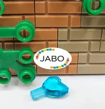(S12/18/3) LEGO 15745 Rock 1x1 Jewel Heart Jewel Heart Trans-Light Blue