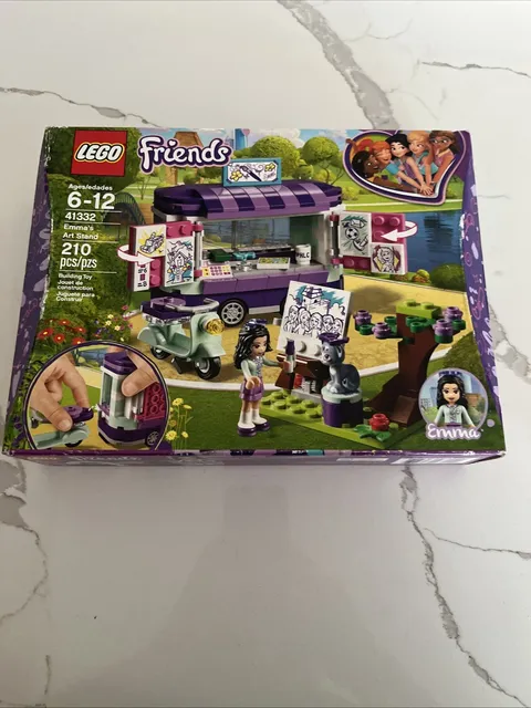 New LEGO Friends 41332 Emma's Art Stand - Friends