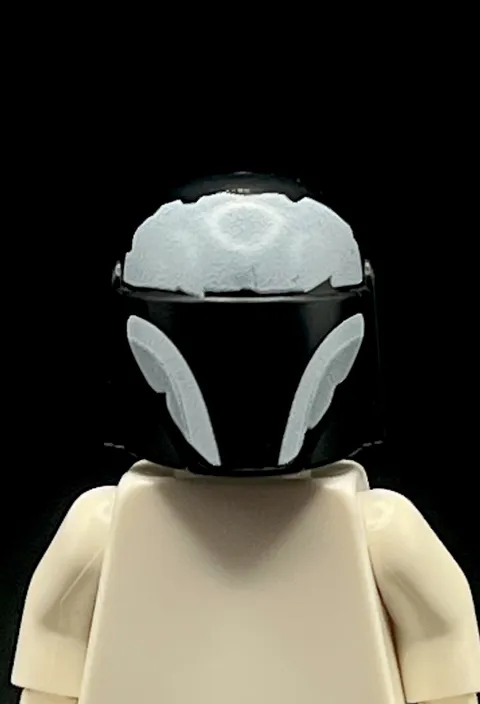 Lego Star Wars Mandalorian Super Commando Misprint Minifigure Helmet Rare Error