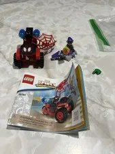 LEGO Marvel Spidey & His Amazing Friends Techno Trike Set 10781 Some pcs Missing