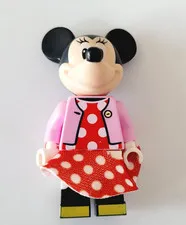 LEGO Minnie Mouse Minifigure Pink Jacket Red Polka Dots Disney 43212