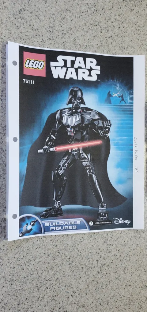 LEGO Star Wars: Darth Vader (75111) - 99.9 % complete