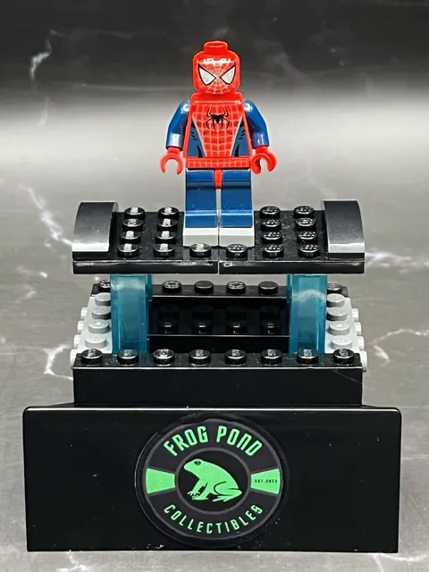 Lego Dark Blue Spider Man Minifig - Spiderman 3 - Toby Maguire