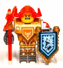 LEGO Nexo Knights Minifigure: Axl Pearl Gold Torso w/ Shield (nex137) 72006