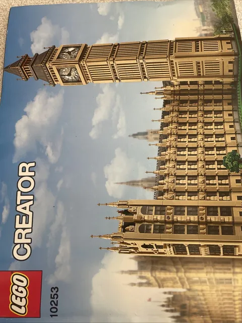 LEGO Creator 10253 BIG BEN Sculptures INSTRUCTIONS MANUAL ONLY