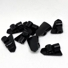 LEGO Parts - Black Technic, Panel Fairing # 8 Very Small Short - No 2389 - QTY 8