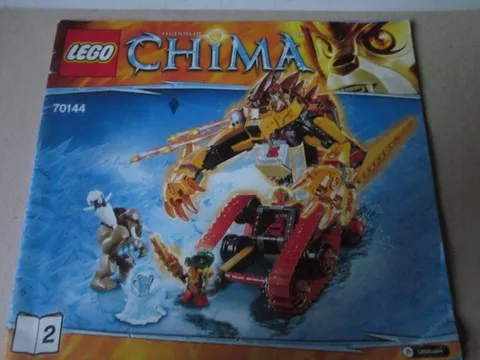 Lego Chima Building Instructions Instruction 70144/2 