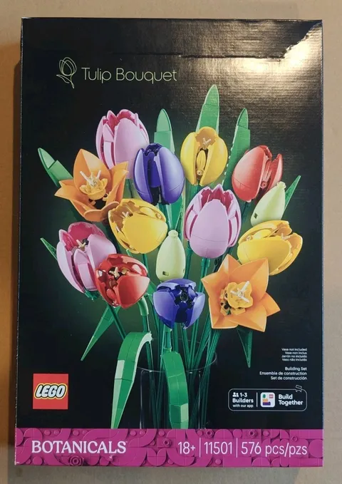 LEGO 11501 Botanical Collection Tulip Bouquet 576 Pieces