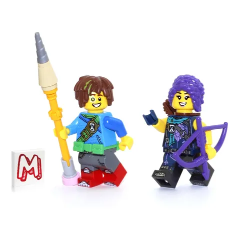 LEGO DreamZzz Minifigure Combo - Mateo and Zoey (with Multicolored