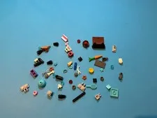 LEGO Small Parts lot. 50 Pieces. Assorted Pieces, Parts, & Accessories. L2-3