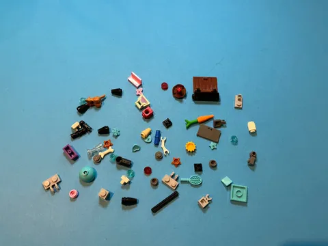 LEGO Small Parts lot. 50 Pieces. Assorted Pieces, Parts, & Accessories. L2-3