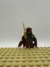 Lego Fantasy Era Troll King Minifigure (cas420) with Crown And Cape