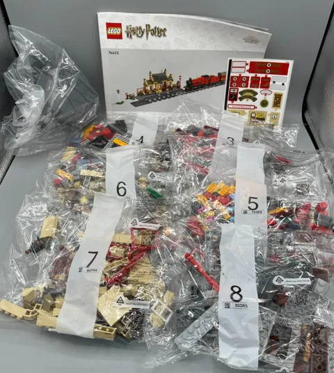 LEGO 76423 Harry Potter Hogwarts Express Hogsmeade Station Train No Bag 1 & 2