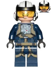 LEGO [No Color/Any Color] Rebel Pilot U-wing sw0800 Used Genuine